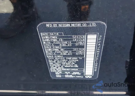 2019 Infiniti Qx50 Essential from USA, damaged, VIN 3PCAJ5M34KF109049